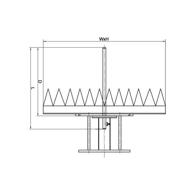 开口波导探头组件